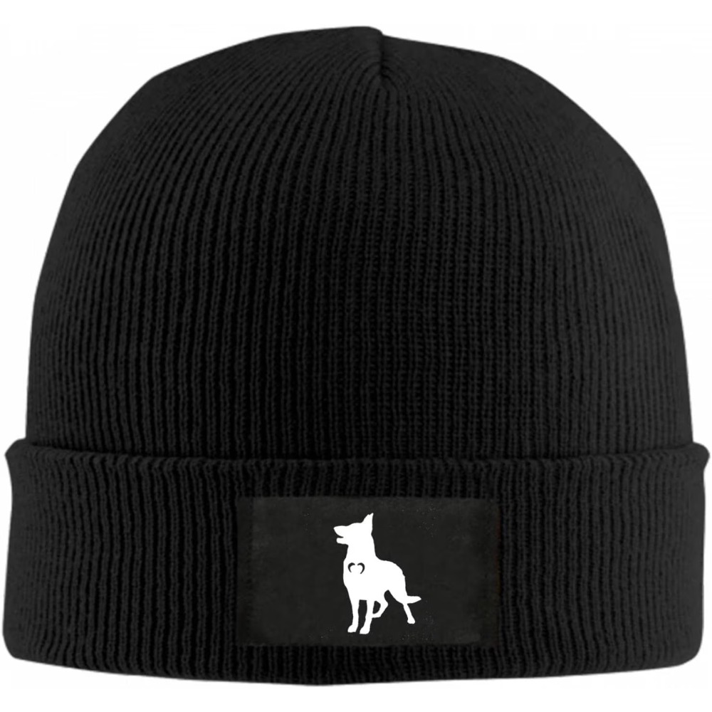 독일 셰퍼드 하트 비니 모자 여성 남성 겨울 모자 커프 - Beanie Cuffed Knit 리뷰 및 가격