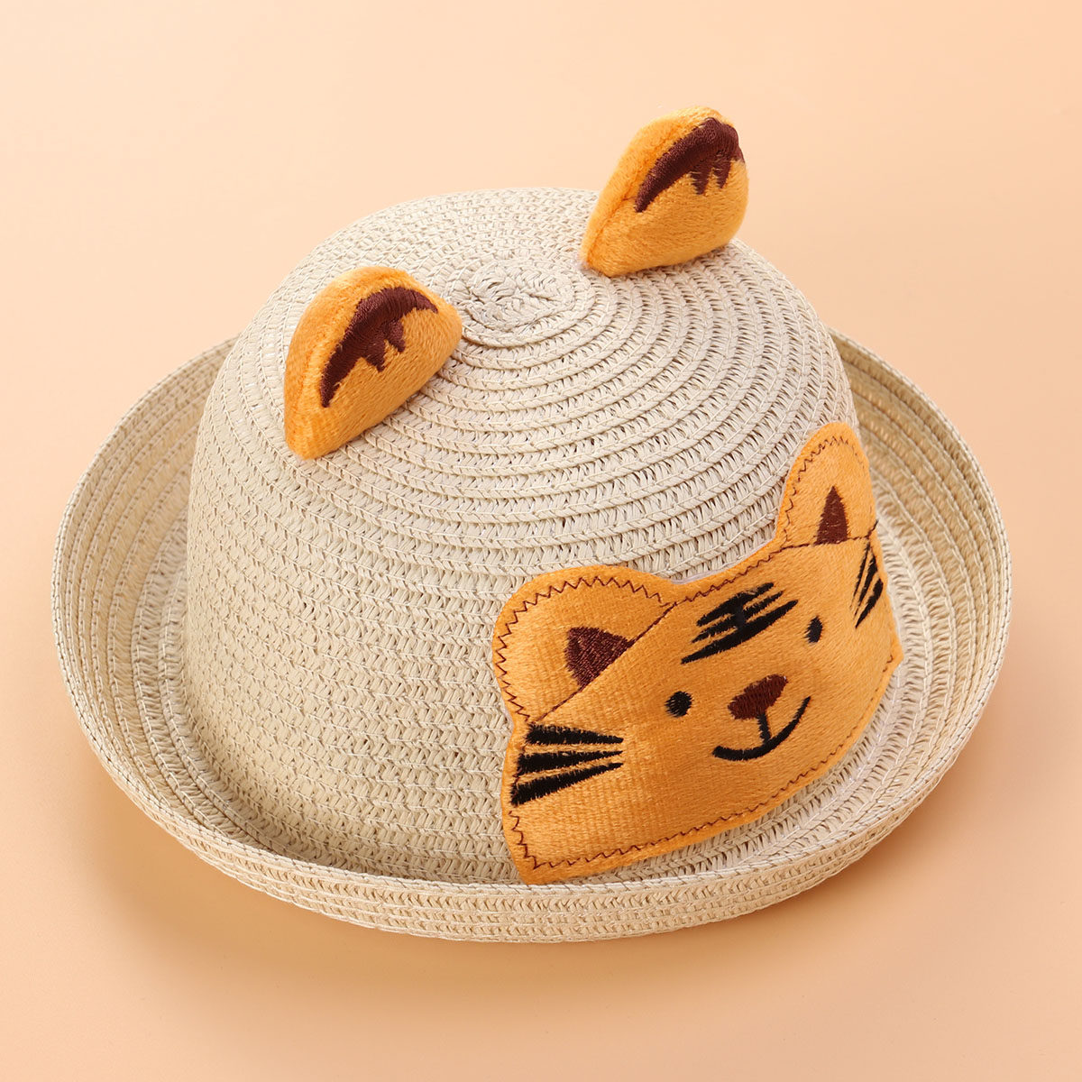 만화 밀짚모자 동물 디자인 비치 선햇 베이지 통기성 넓 - Sun Hat Wide Brim 리뷰 및 가격
