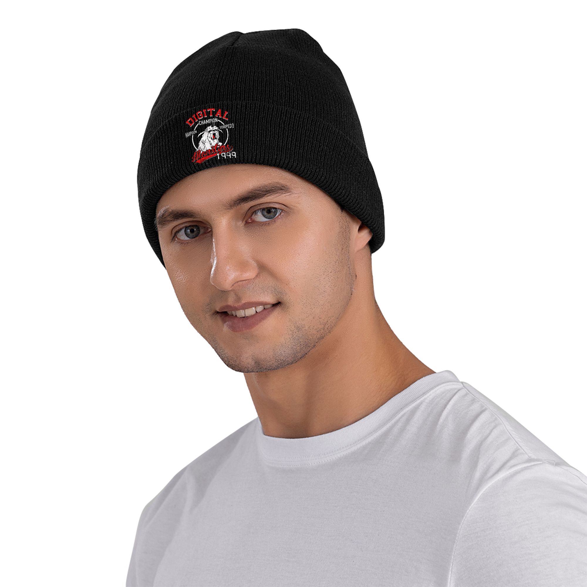 Harpon Torpedo 디지털 몬스터 디지몬 리브  - Beanie Cuffed Knit 리뷰 및 가격