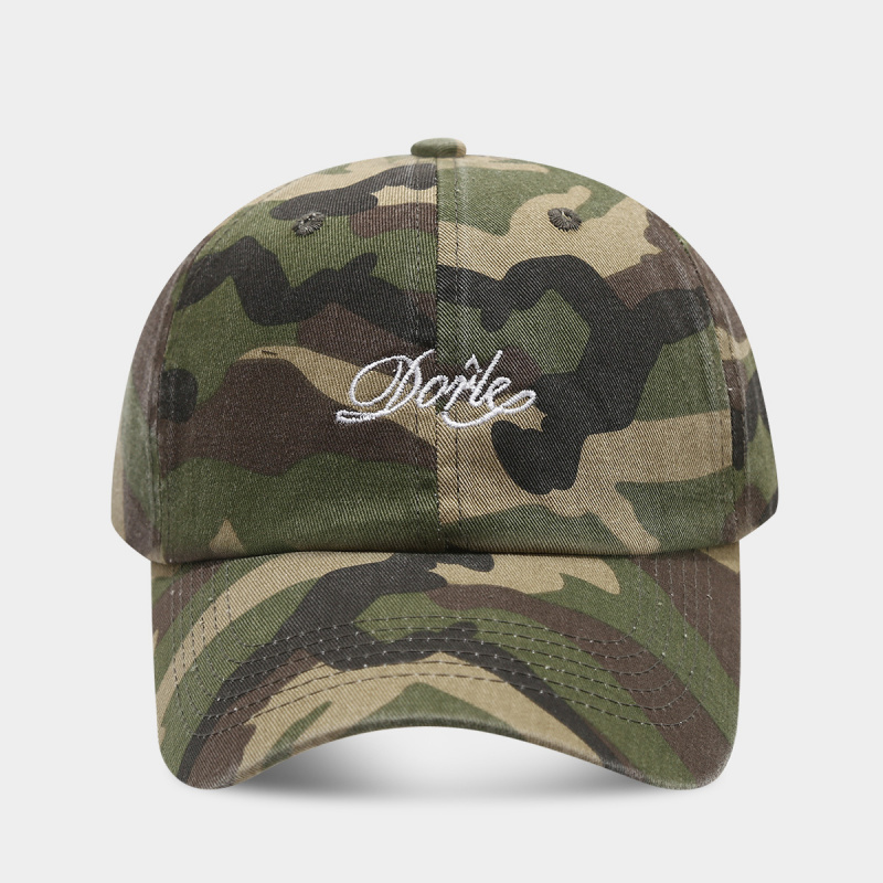자수 레터링이 있는 위장 야구 모자, 조절 가능한 유니 - Dad Hat Cotton 리뷰 및 가격
